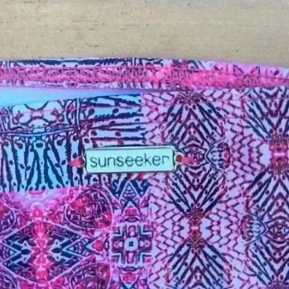 Sunseeker Multi Color Bikini Bottoms - size 16 NWT - Picture 3 of 5